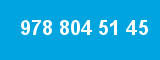 978 804 51 45